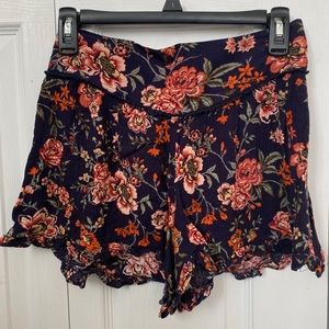 American Eagle Flowy Floral Shorts
